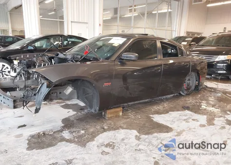 2018 Dodge Charger R/T Scat Pack Rwd из США, поврежденный, VIN 2C3CDXGJ8JH210632